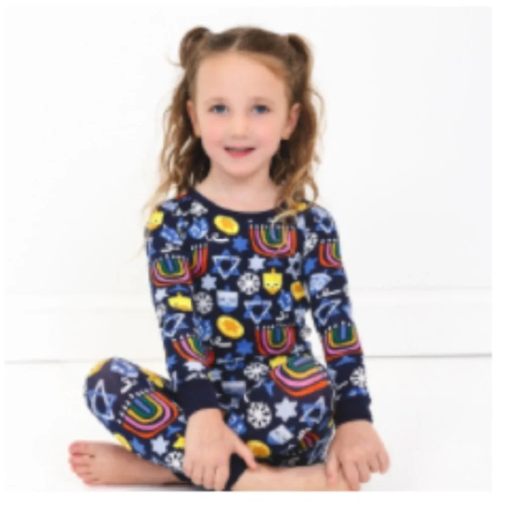 Little Sleepies Playful Dreidels Two-Piece Long SleevePajama Set Size: 2T